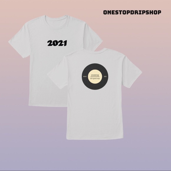 OneStopDripShop Record Tee - Picture 2 of 2